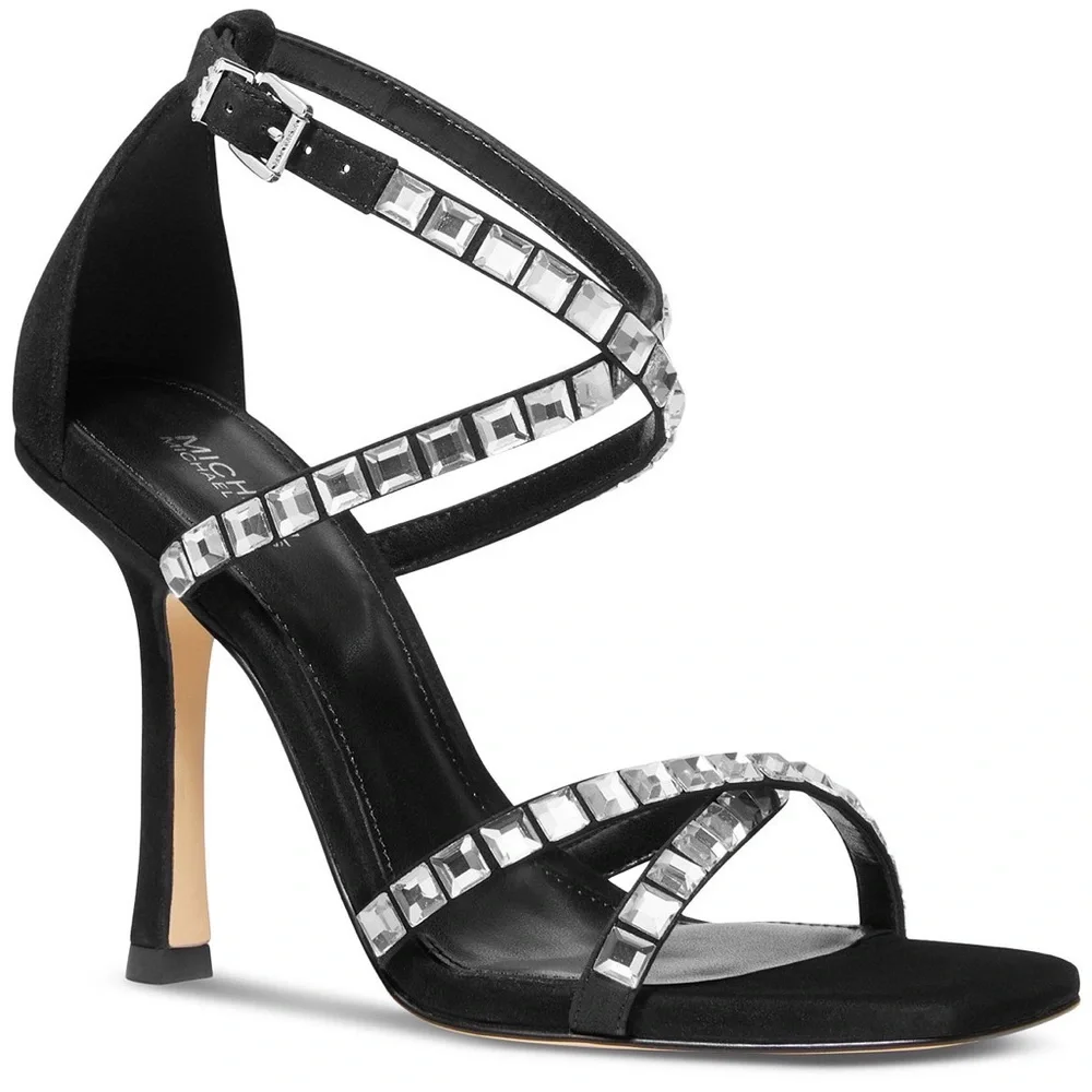 Michael Kors Celia Embellished Strappy Dress sandals - Picture 2 of 7